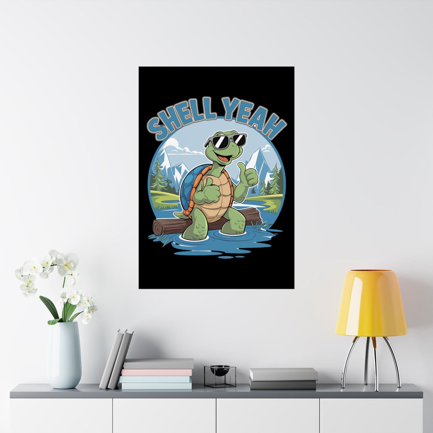 Shell Yeah Matte Poster