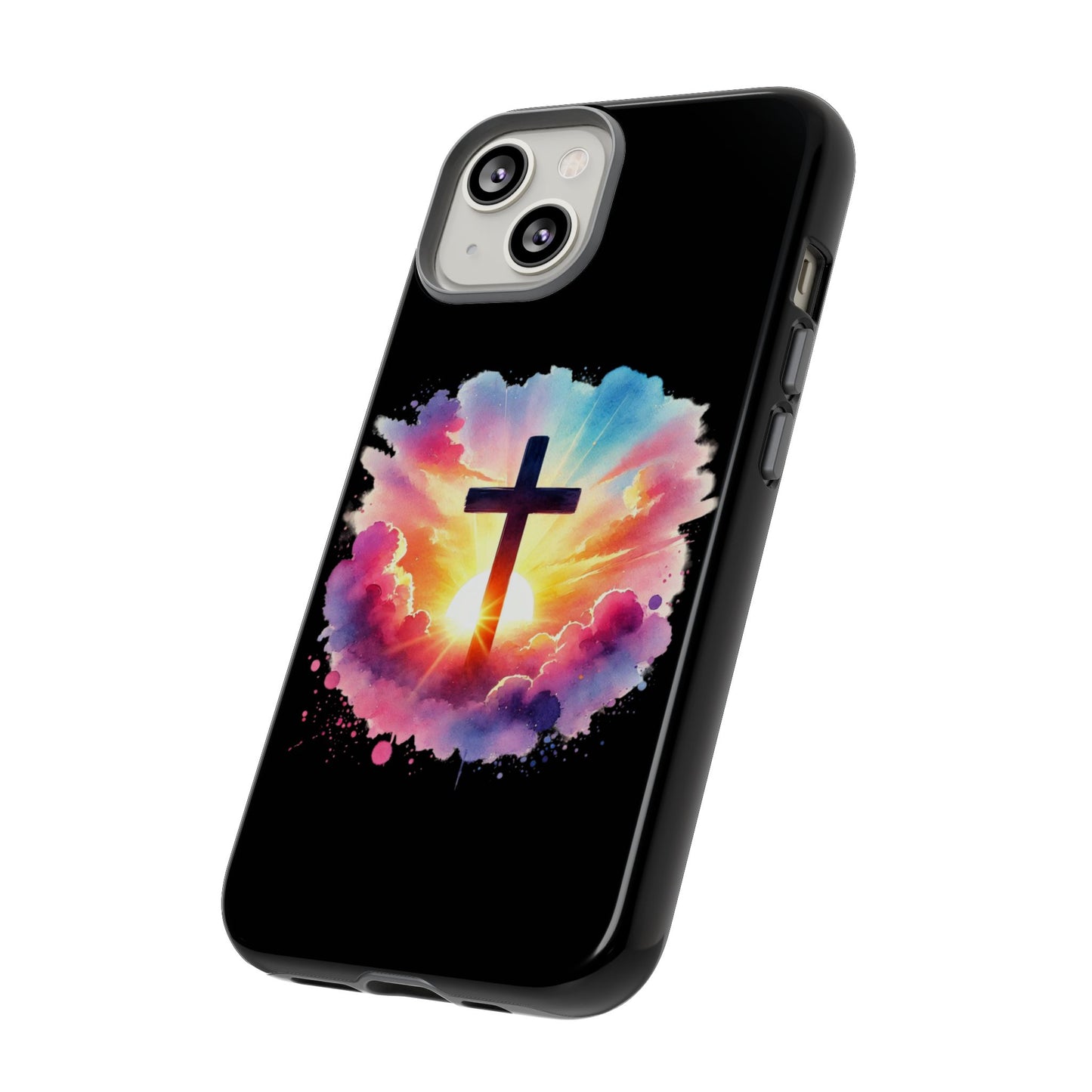 Inspirational Cross iPhone Case Christian Phone Case Easter iPhone Case Faith Based Case Easter iPhone Case