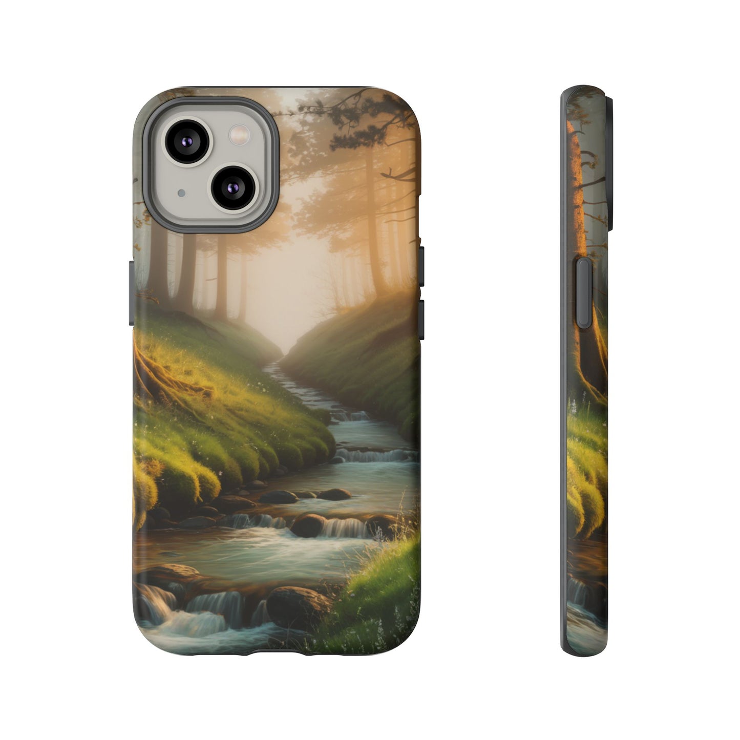 Nature Stream iPhone Case Forest Phone Case Stream iPhone Case Nature Phone Case