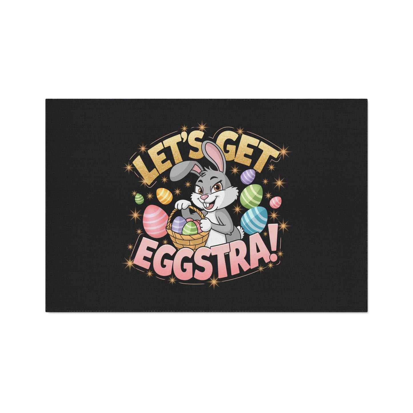 Floor Mat Easter Bunny Mat Door Mat Easter Welcome Mat