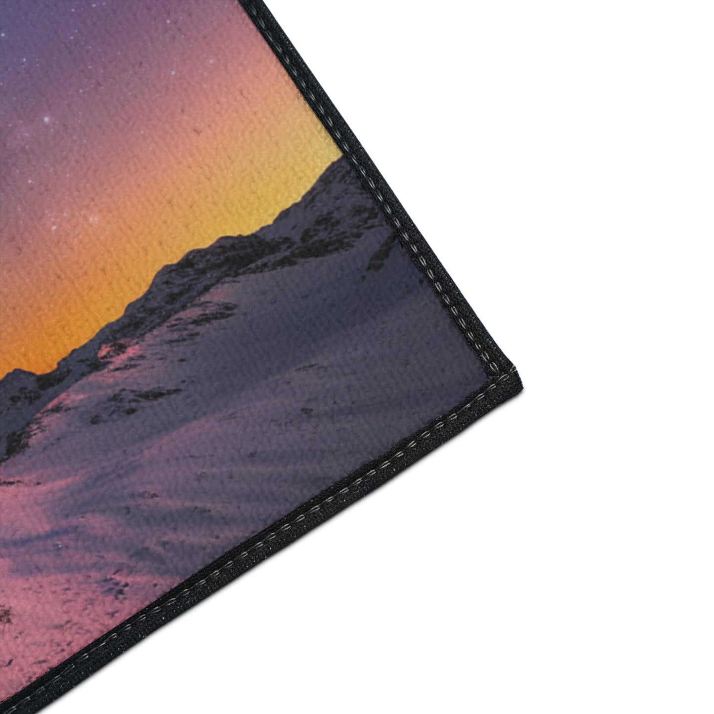Galaxy Landscape Heavy Duty Floor Mat Home Decor Milky Way Welcome Mat Space Door Mat Office Decor