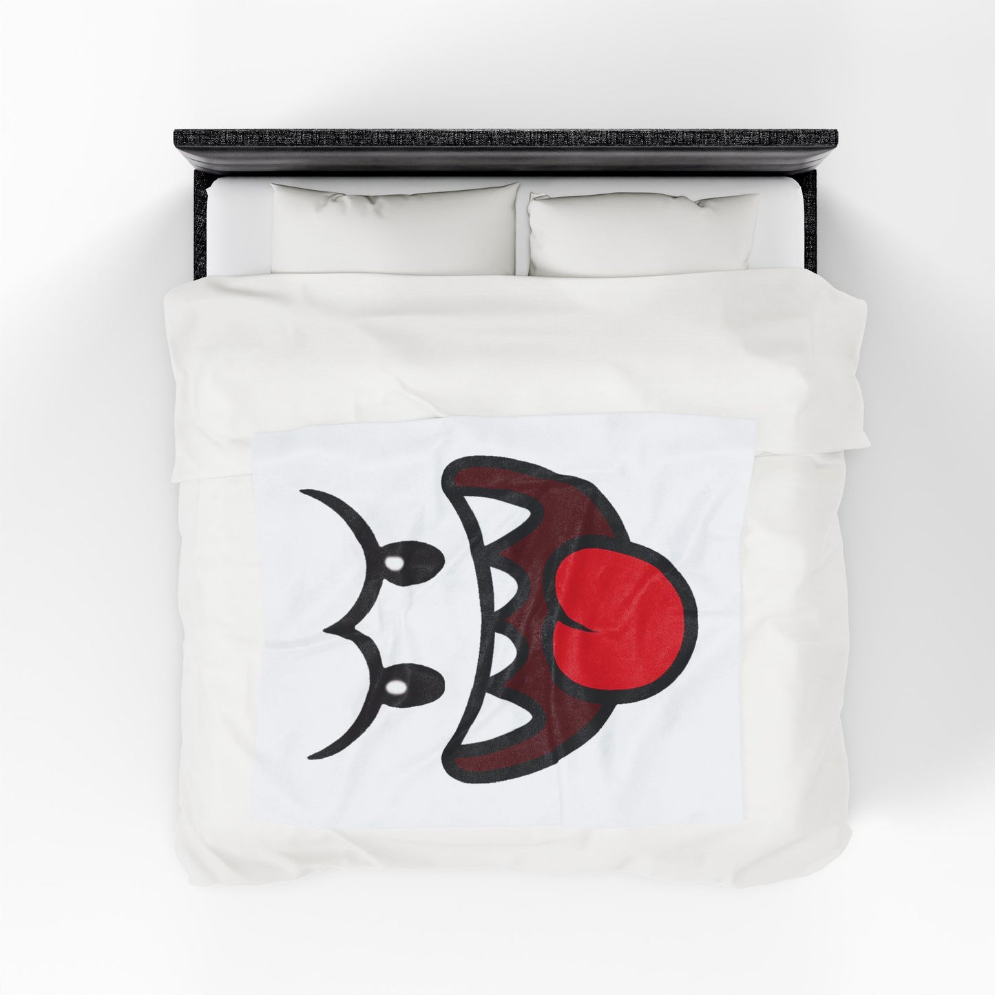 Funny Ghost Face Blanket, Spooky Halloween Throw, Creepy Gamer Room Bedding, Novelty Tongue Out Ghost Bedspread, Cool Cozy Horror Decor