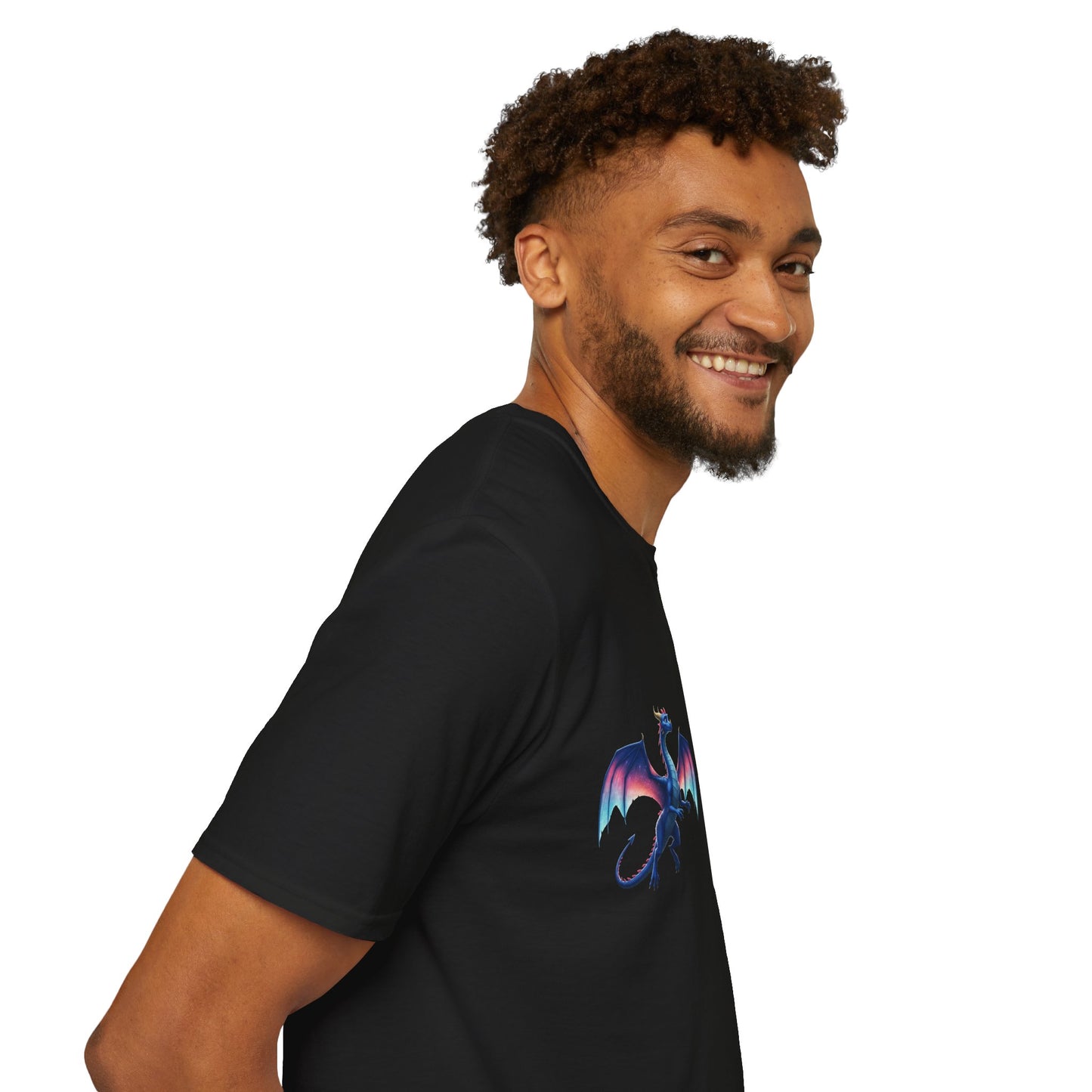 Dragon Duel Fantasy T-Shirt | Fire & Ice Dragon Graphic Tee | Unisex Gamer Shirt | DnD Gift | Cool Mythical Creature Shirt