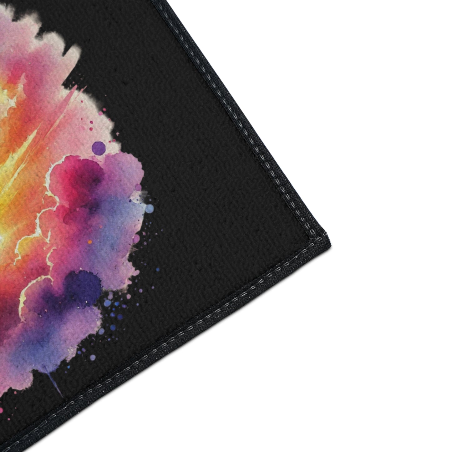 Inspirational Christian Heavy Duty Floor Mat - Sunrise Cross Design
