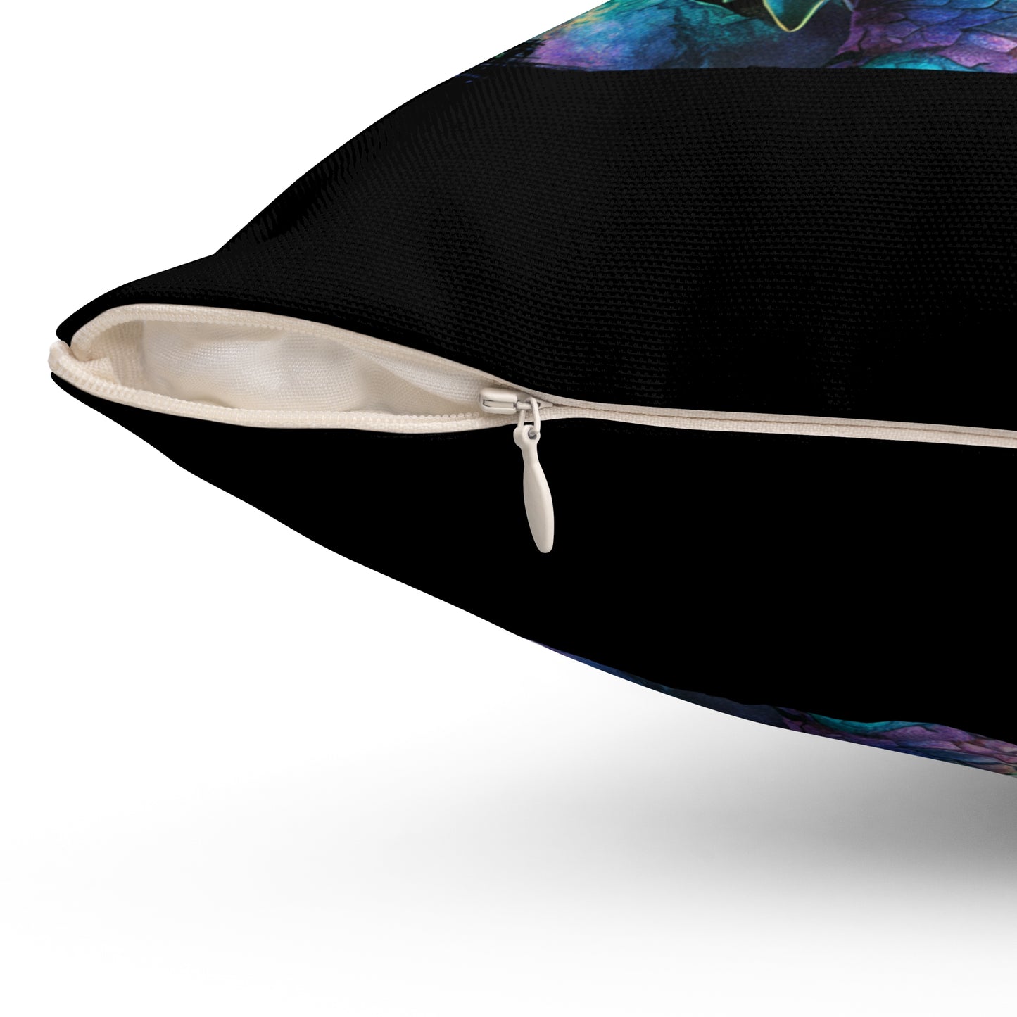 Colorful Fire Breathing Dragon Pillow | Fantasy Throw Pillow | Gamer Gift | Dragon Decor | Mythical Creature Cushion