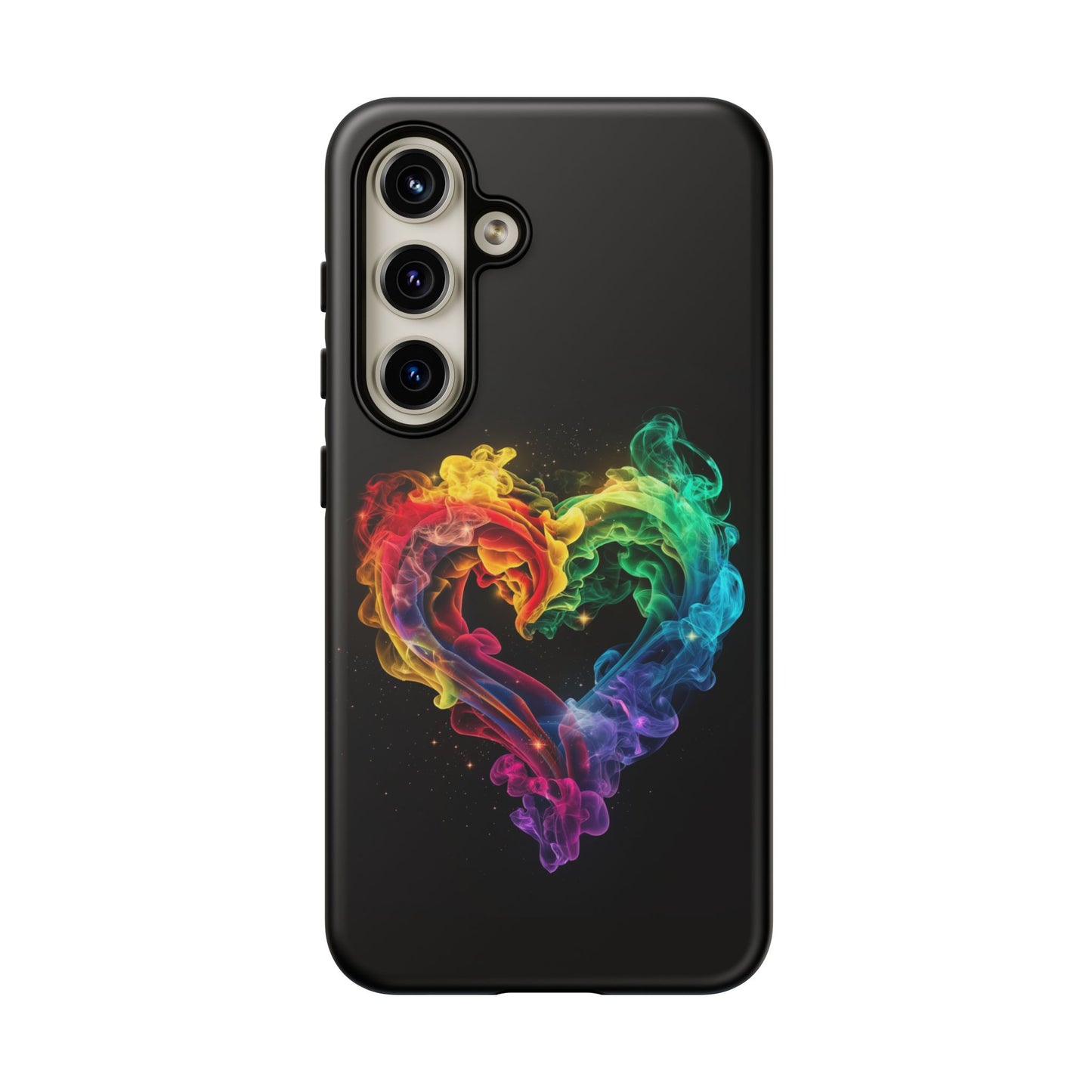 Samsung Galaxy Case - Colorful Heart Design