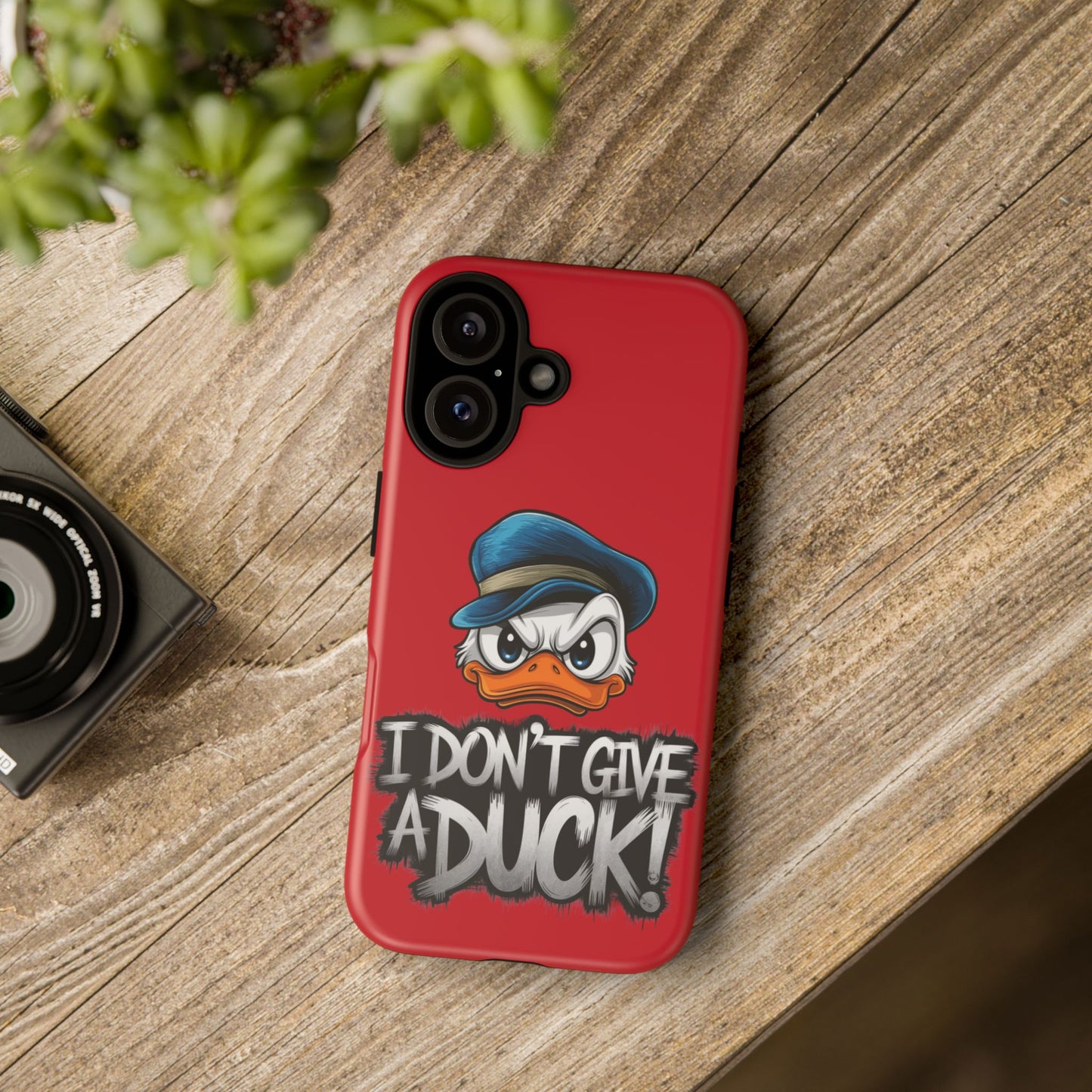 I Don't Give a Duck iPhone Case