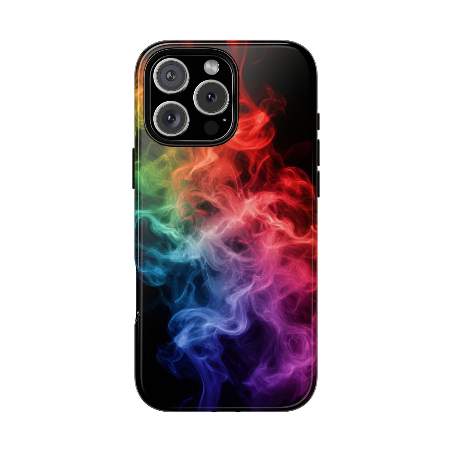 iPhone Case - Colorful Smoke Design