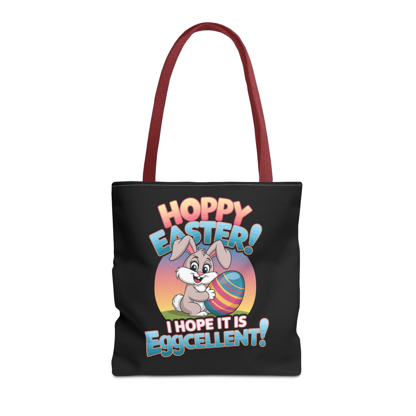 Happy Easter Tote Bag Eggcellent Bunny Design Easter Bag Easter Gift Easter Tote Accessory