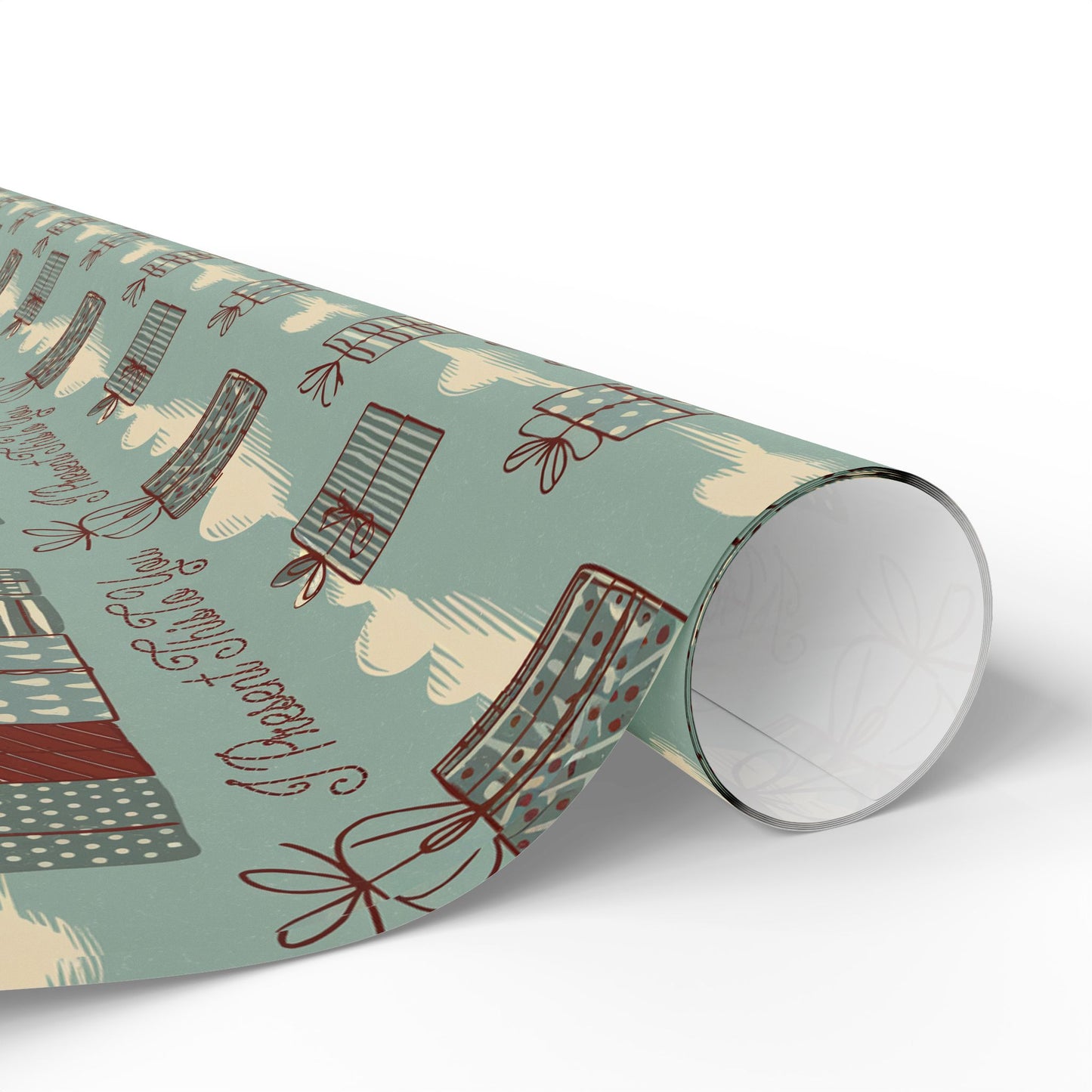 Christmas Wrapping Papers - 'I Present This To You'