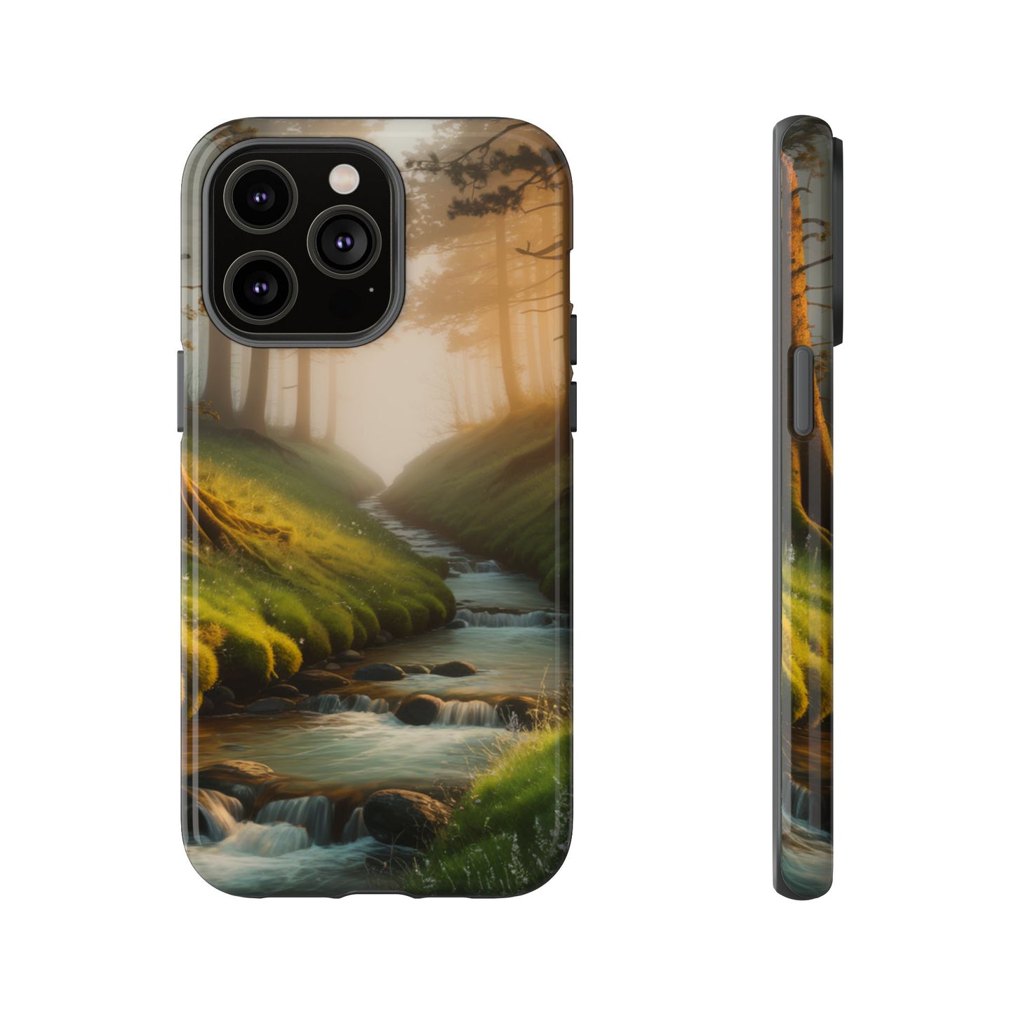 Nature Stream iPhone Case Forest Phone Case Stream iPhone Case Nature Phone Case