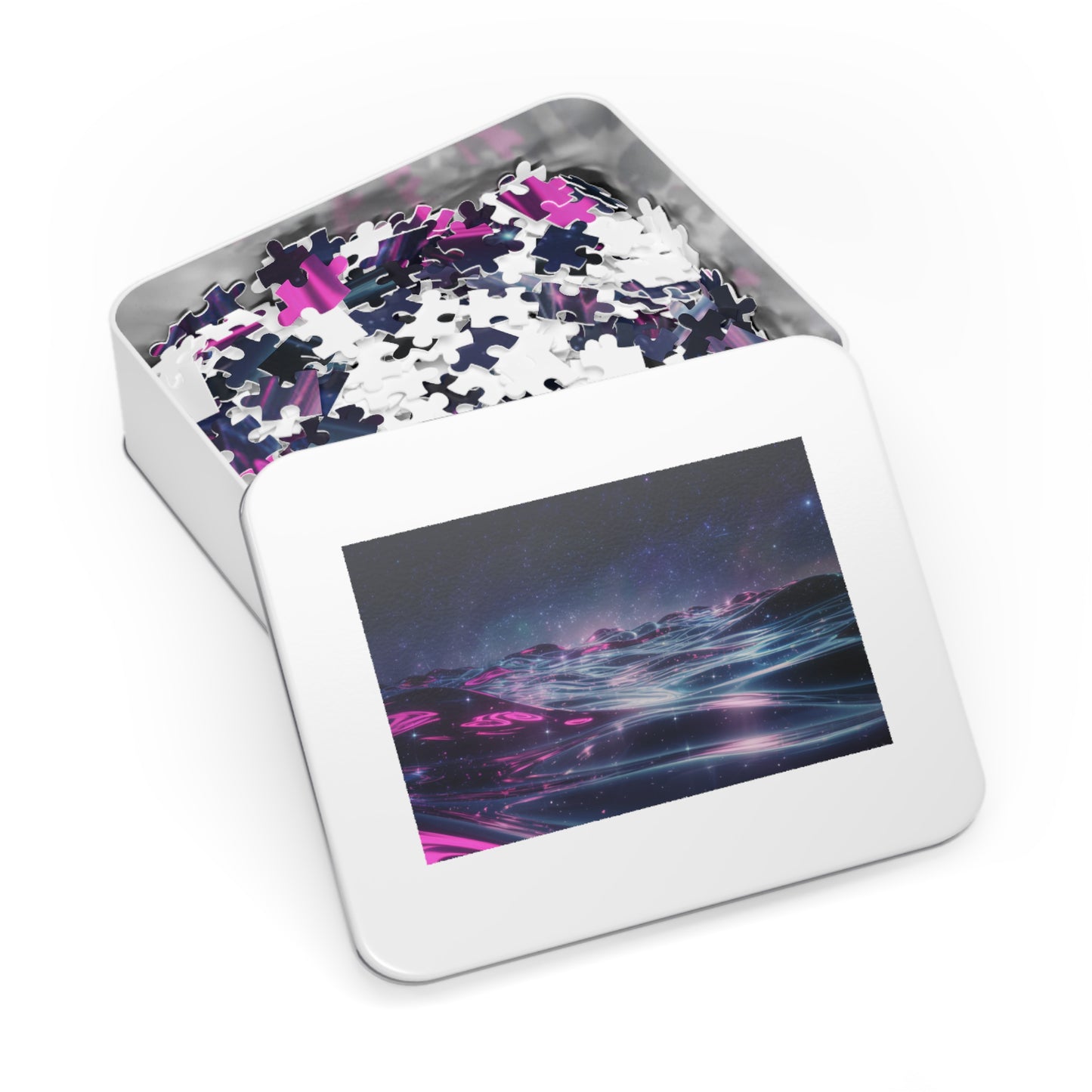 Jigsaw Puzzle: Galactic Ocean Night Sky