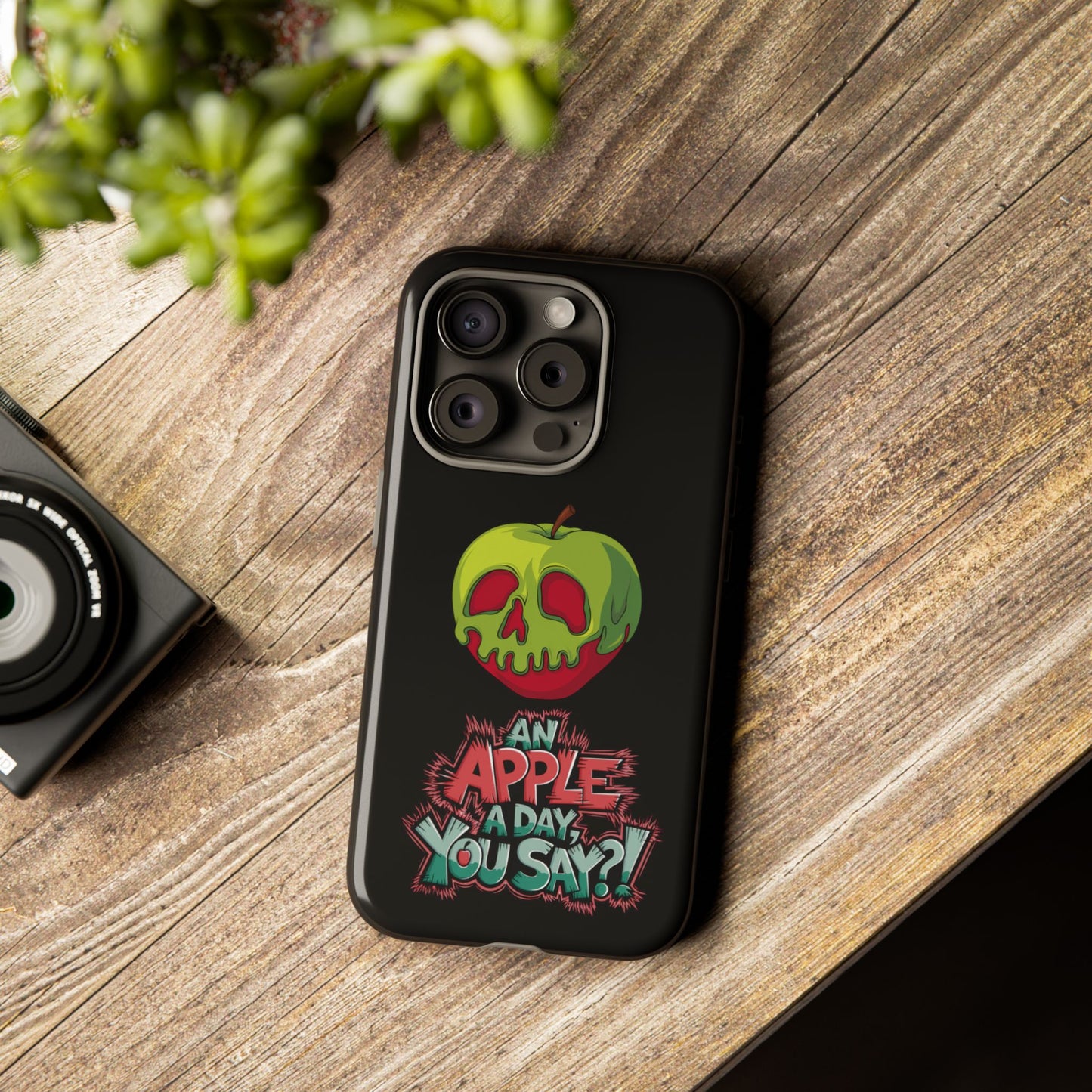 iPhone Case - Poison Apple 'An Apple a Day You Say'