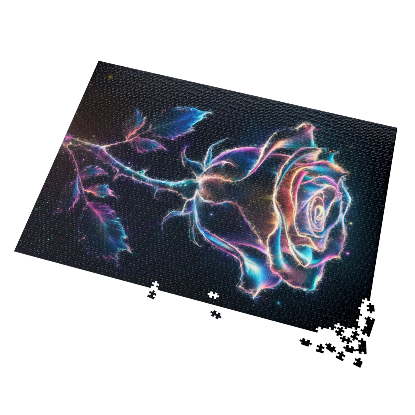 Glowing Rose Puzzle