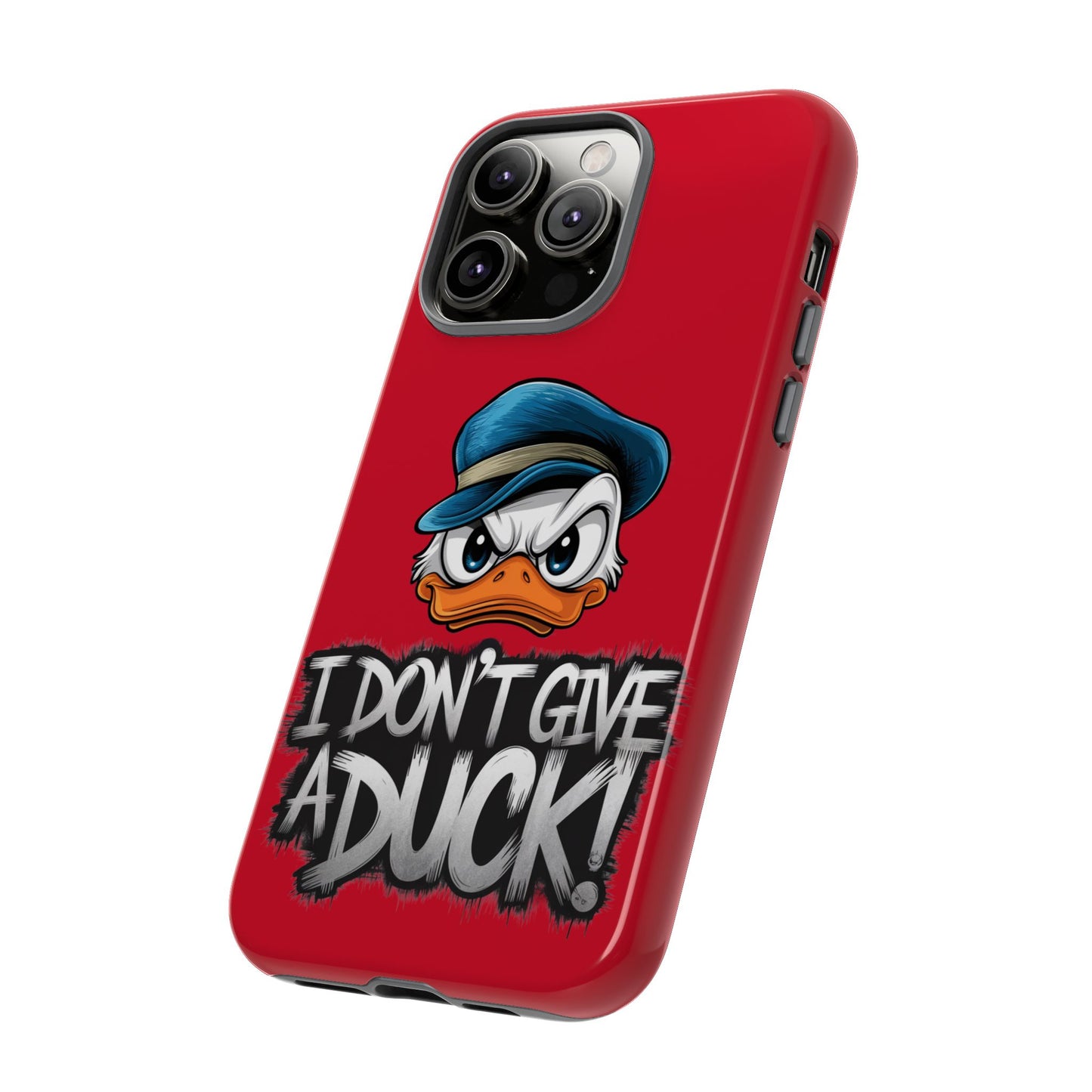 I Don't Give a Duck iPhone Case