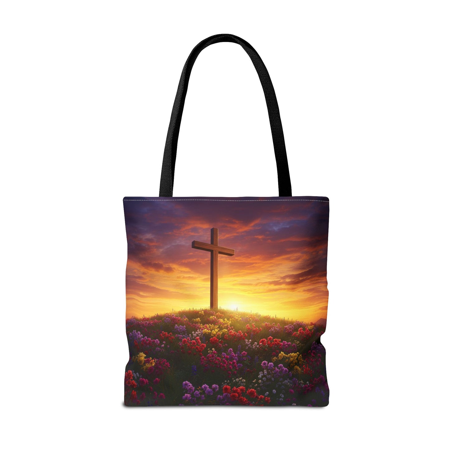 Da Vinci Cross Tote Bag Christian Bag Spiritual Tote Religious Tote Bag