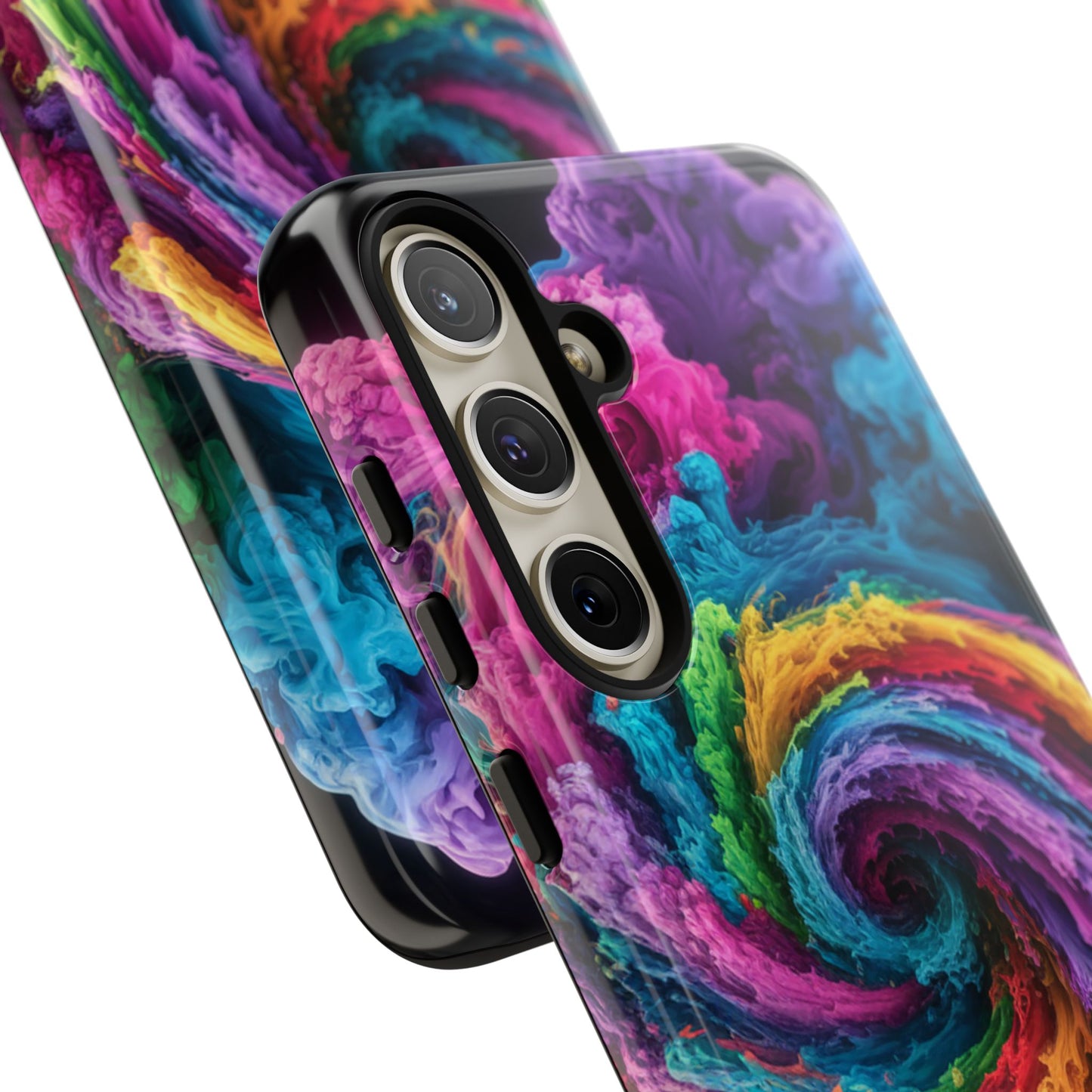 Phone Case - Colorful Swirl Design for Samsung Galaxy