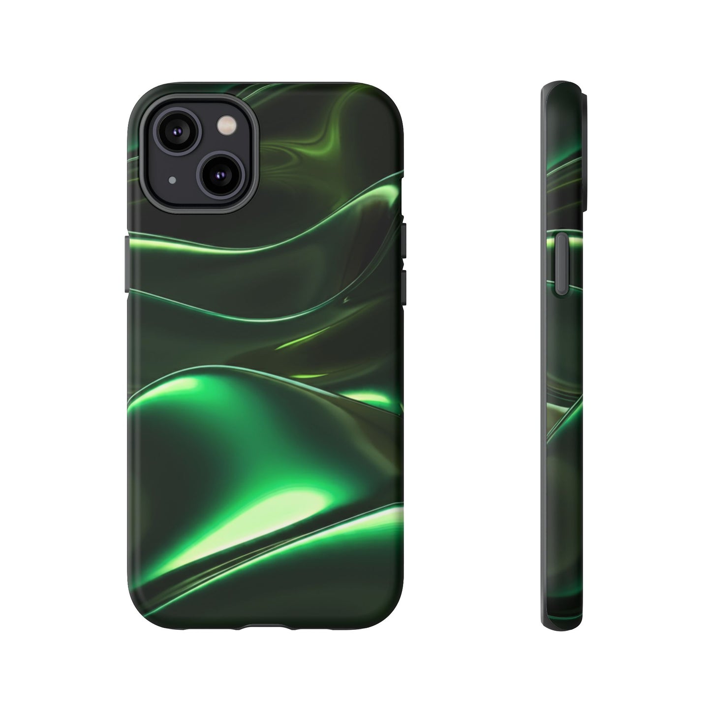 iPhone Case - Fluid Metallic Design