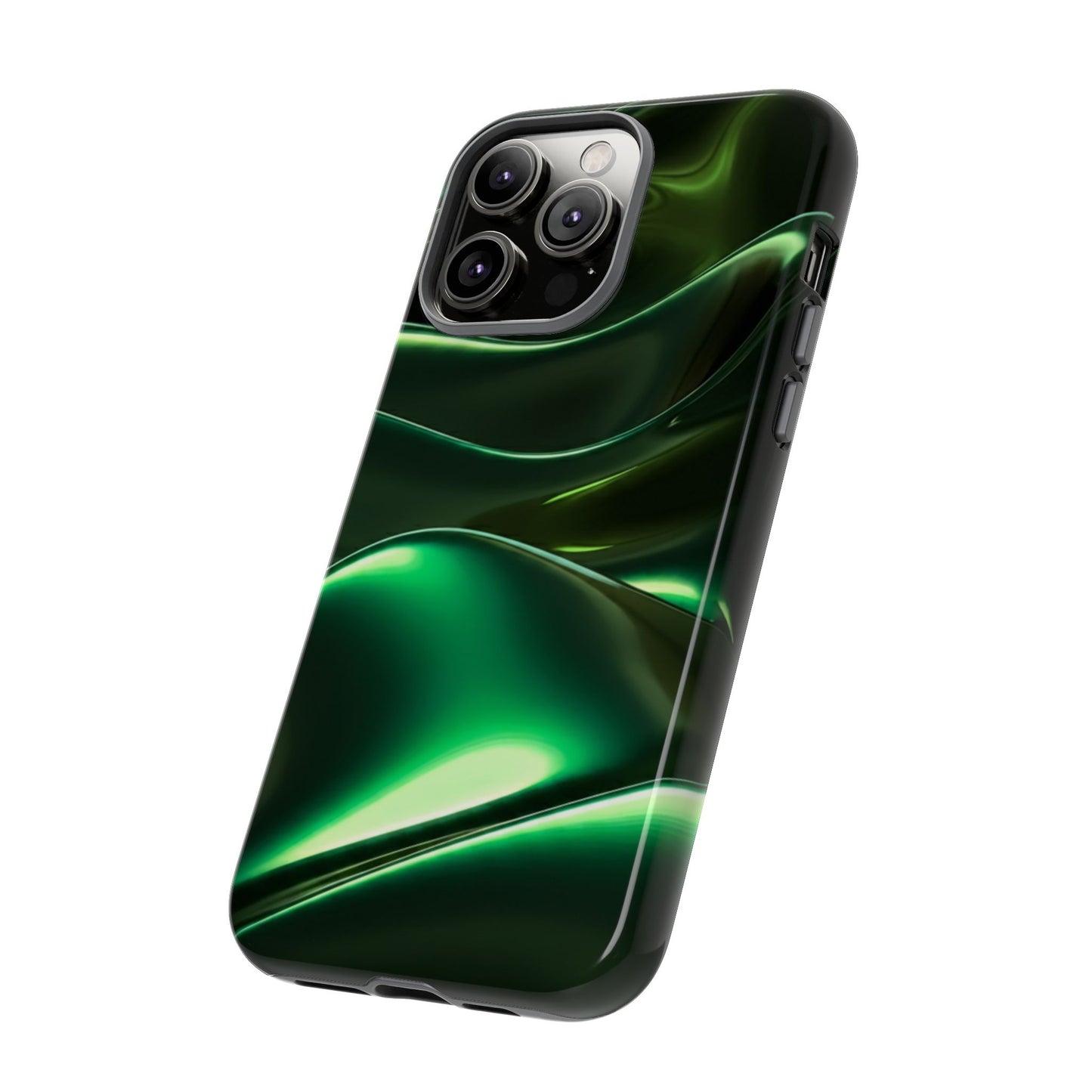 iPhone Case - Fluid Metallic Design