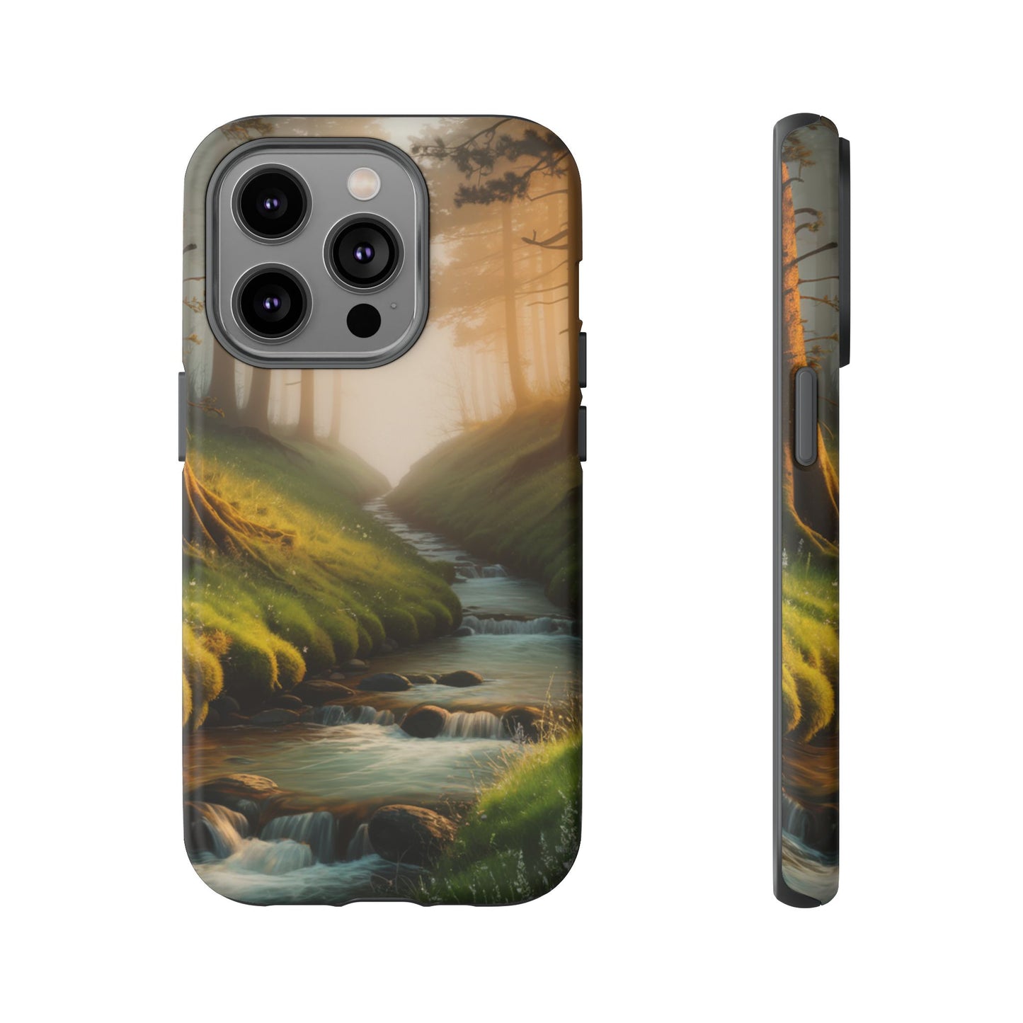 Nature Stream iPhone Case Forest Phone Case Stream iPhone Case Nature Phone Case