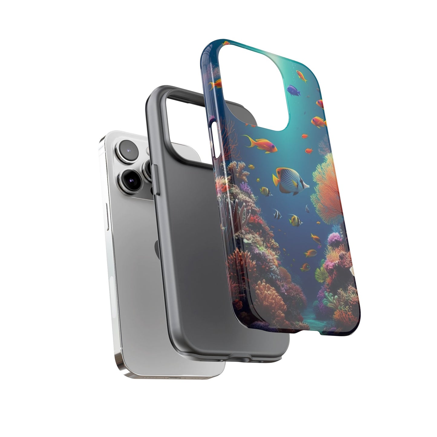 Coral Reef Tough iPhone case