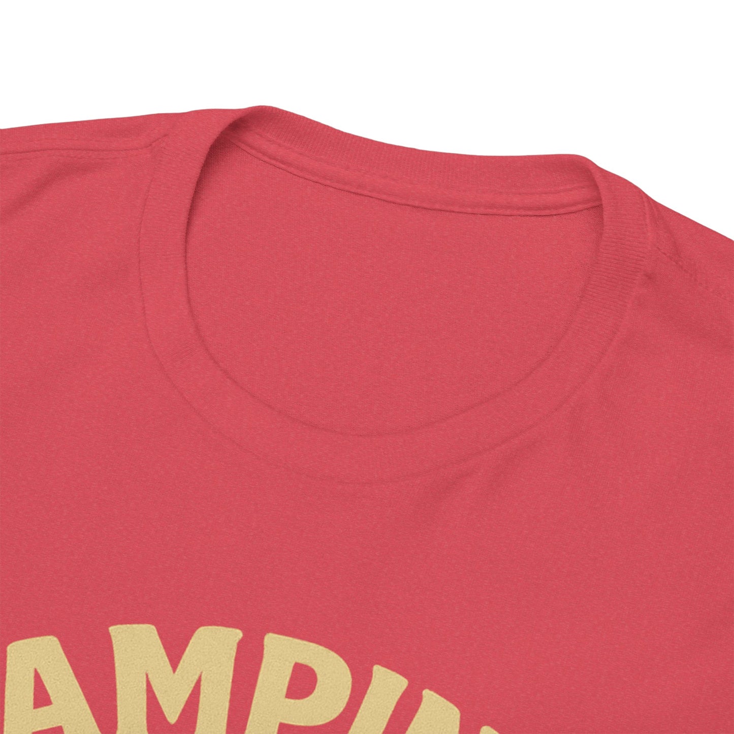 Camping Is In-Tents Funny Bear Camping Tee - Cute Outdoorsy Pun Shirt - Retro Campfire Graphic, Nature Lover Gift, Unisex Adventure Apparel