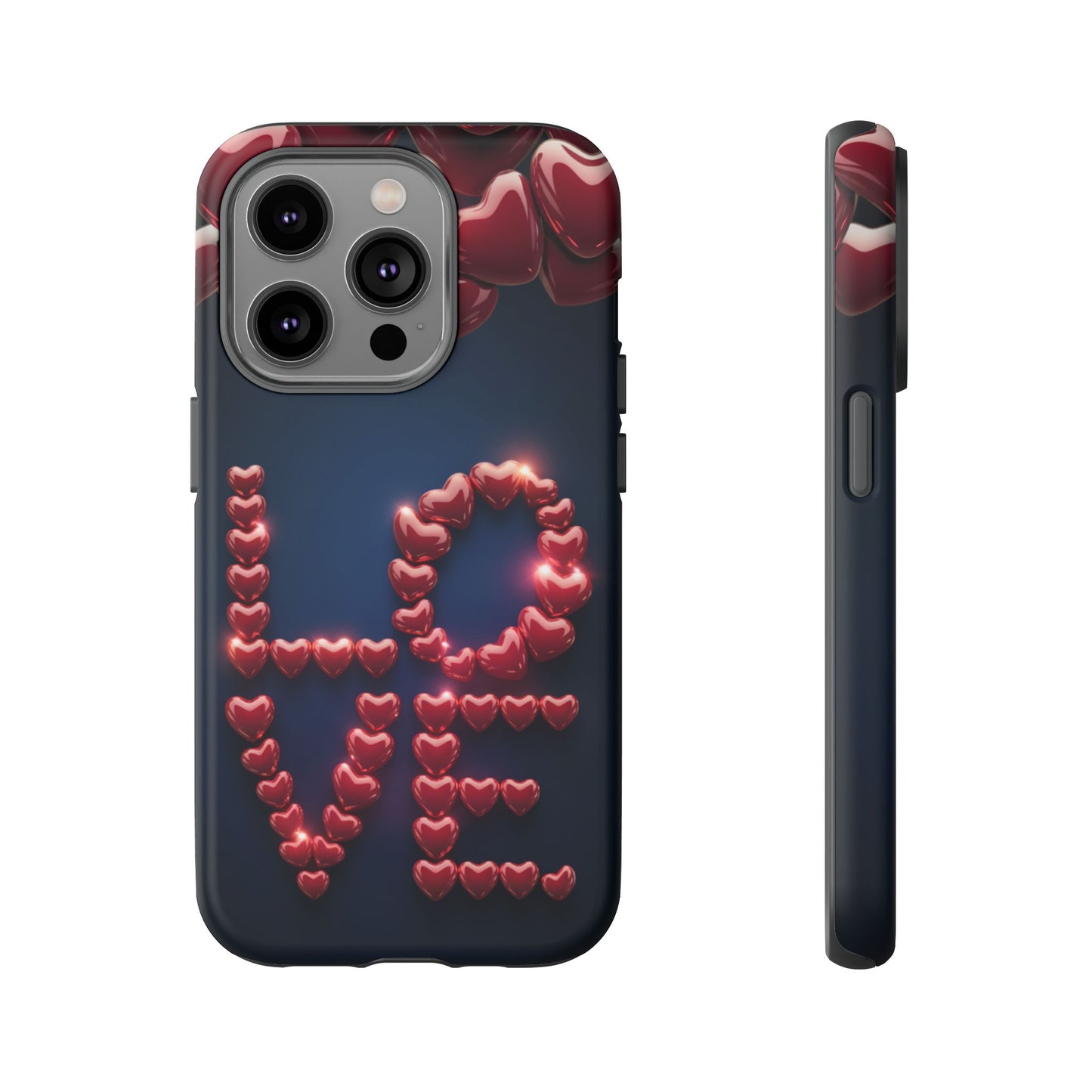 iPhone Case - Love Hearts Design