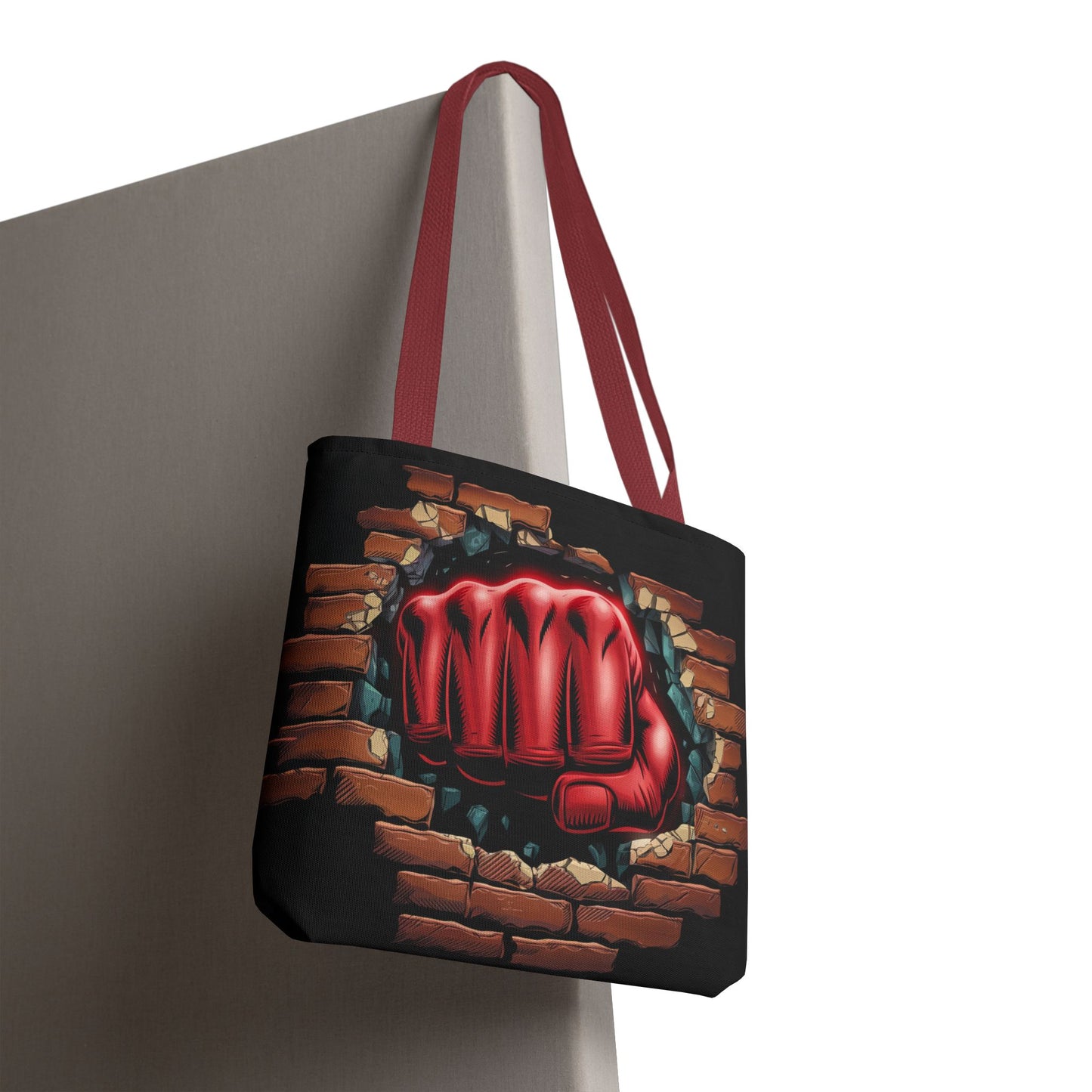 Red Fist Tote Bag