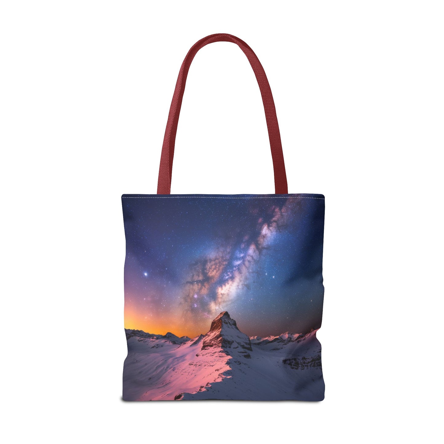 Stunning Mountain Galaxy Tote Bag - Nature Lover's Eco-Friendly Bag