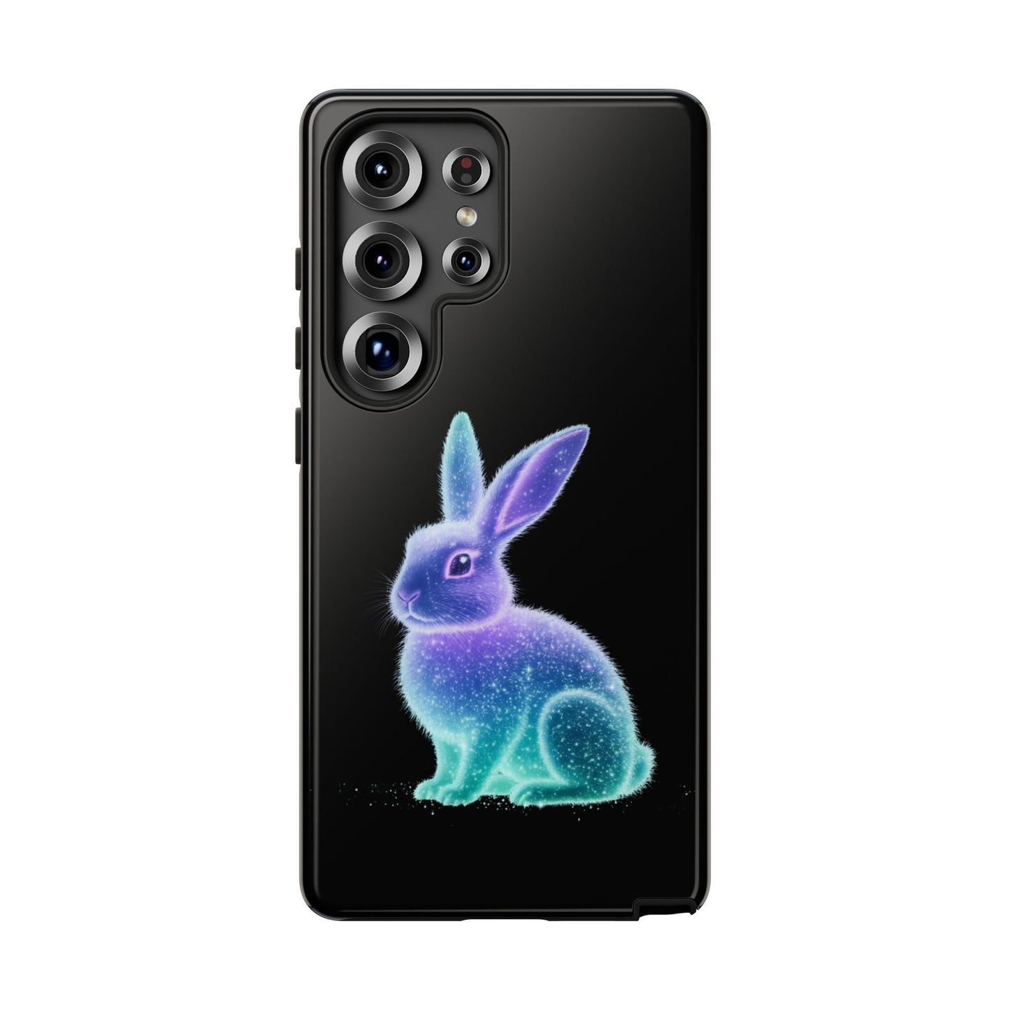 Samsung Case Bioluminescent Easter Bunny Design Easter Phone Case Easter Bunny Samsung Case Easter Accessory