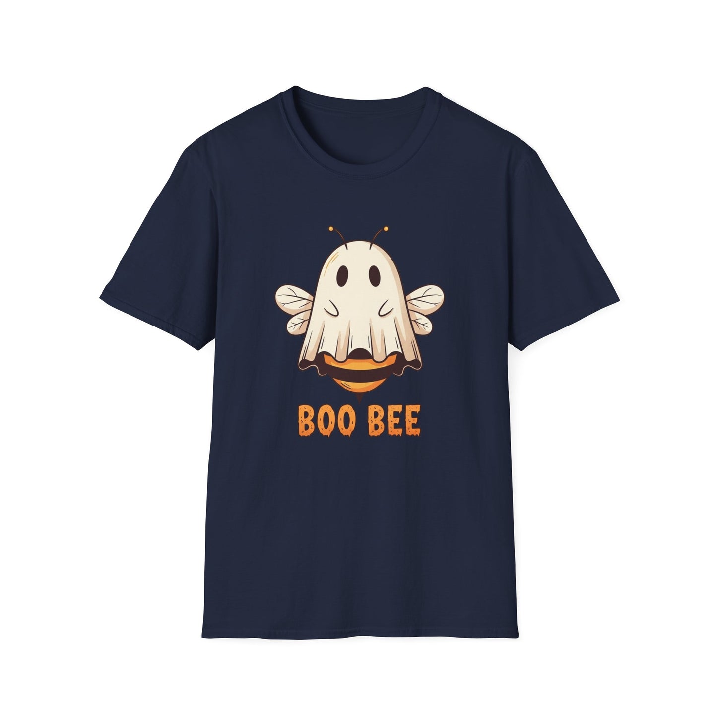 Funny Boo Bee Halloween Shirt – Cute Ghost Bee Costume Tee, Spooky Season Pun Shirt, Bee Lover Gift, Fall T-Shirt, Unisex Sizes
