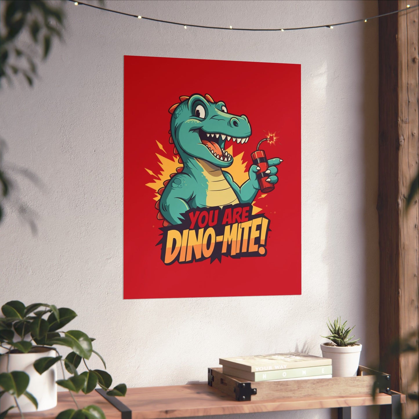Vertical Poster Dino-Mite Dinosaur