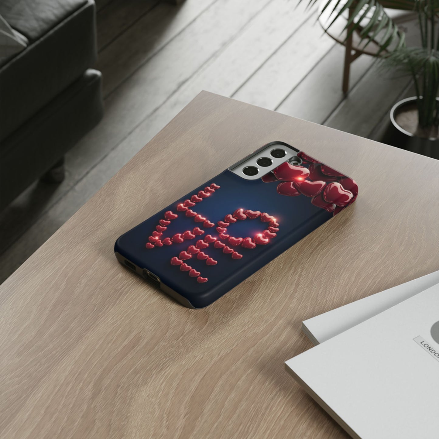 Samsung Phone Case Love Hearts Tough Case