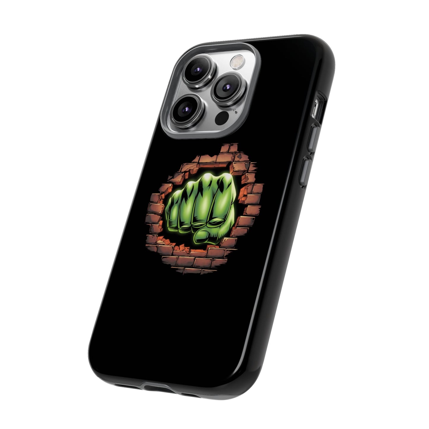 iPhone Case Green Fist Tough Case, Comic Book Phone Case, iPhone Case for Geeks