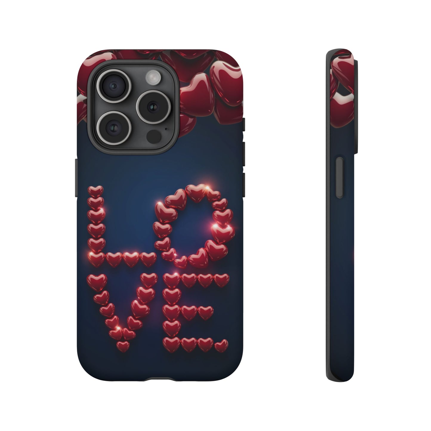 iPhone Case - Love Hearts Design