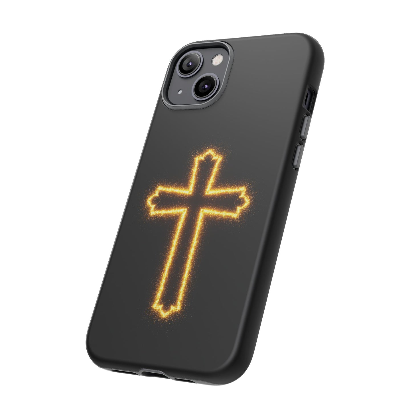 Glowing Cross Phone Case - Faith-Inspired Tough Cases