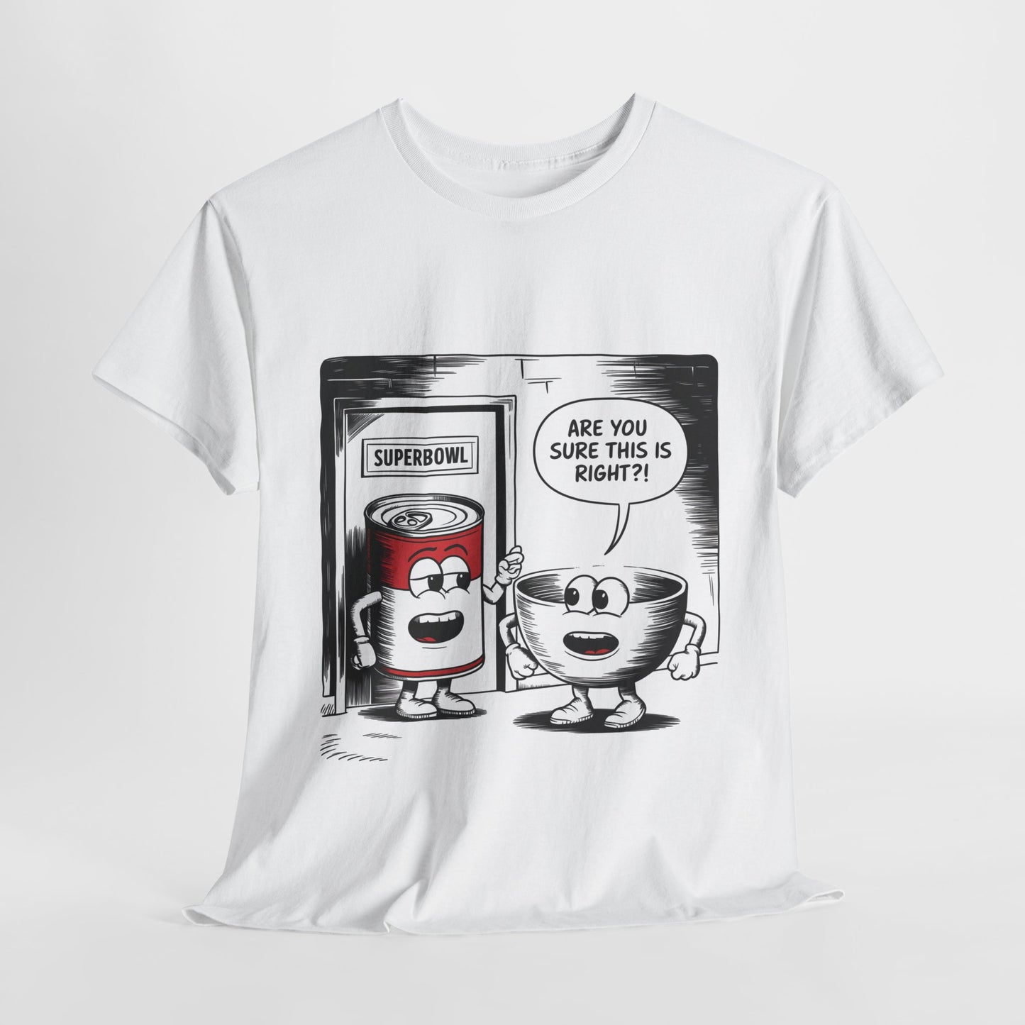 Comic Unisex Tee - Superbowl Design