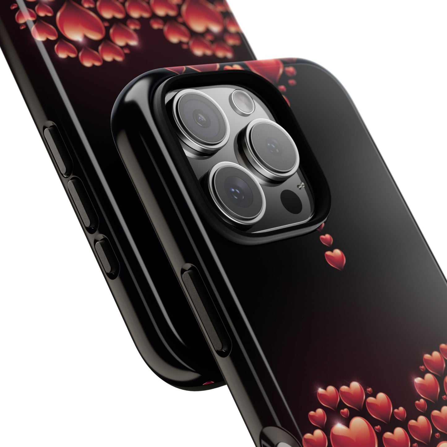 iPhone Case - Heart Made Out of Hearts Design
