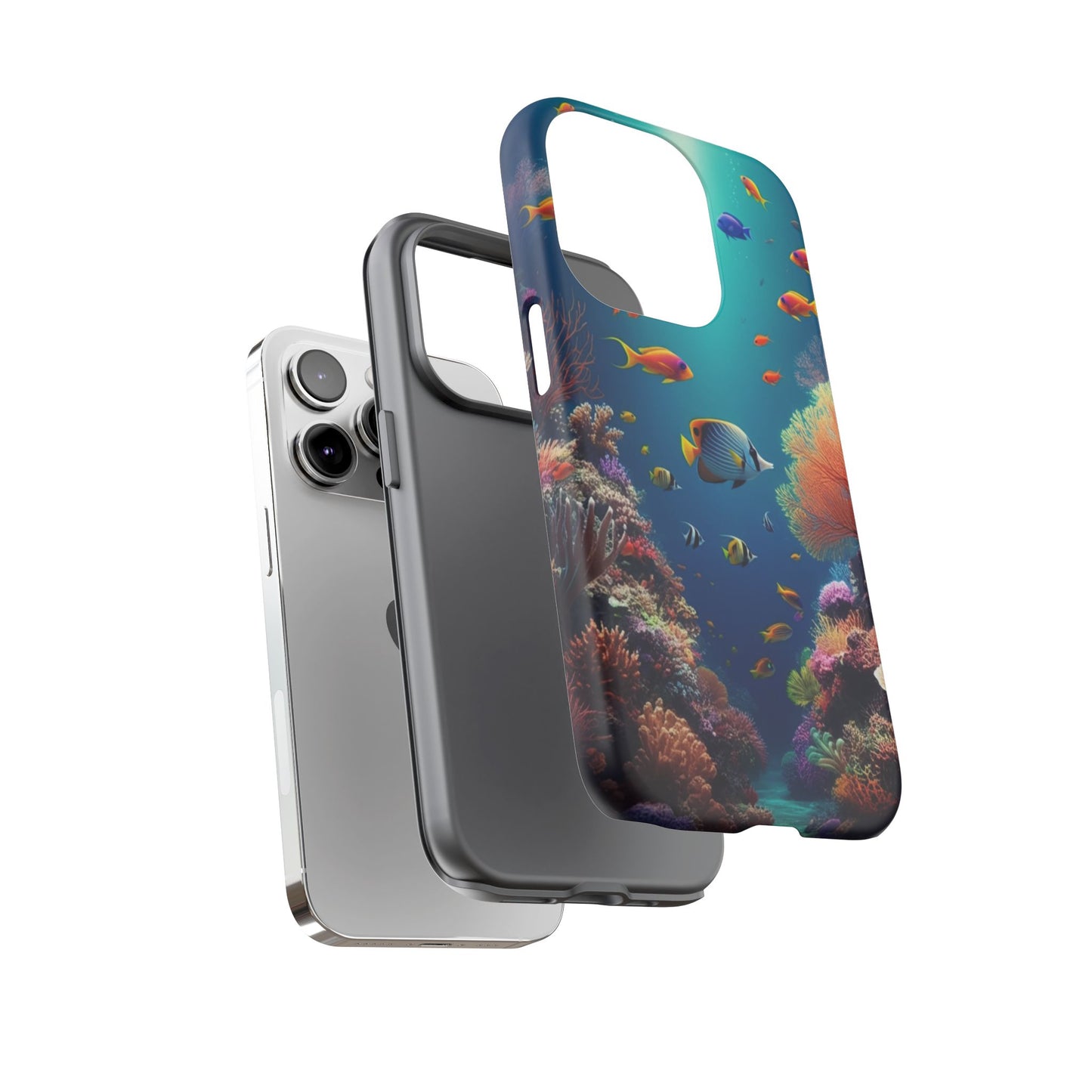 Coral Reef Tough iPhone case