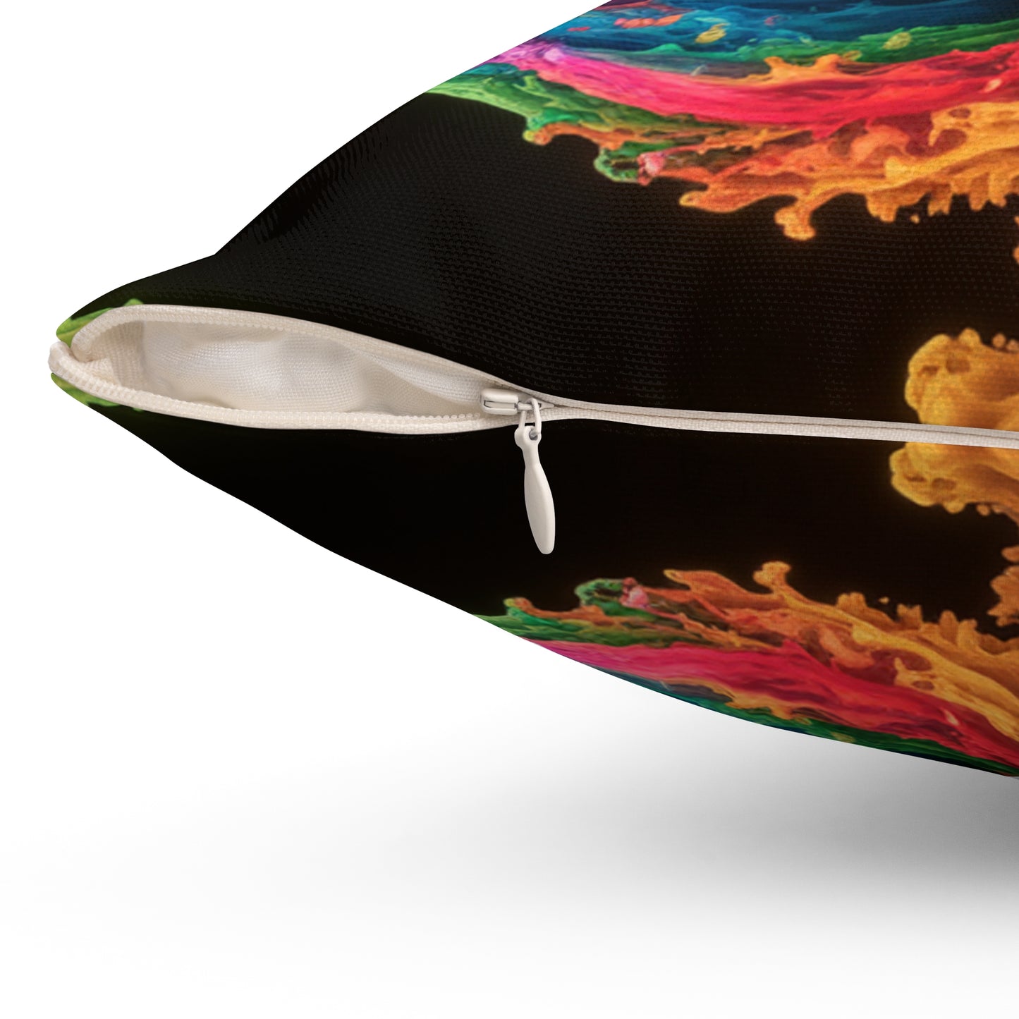 Colorful Swirl Pillow