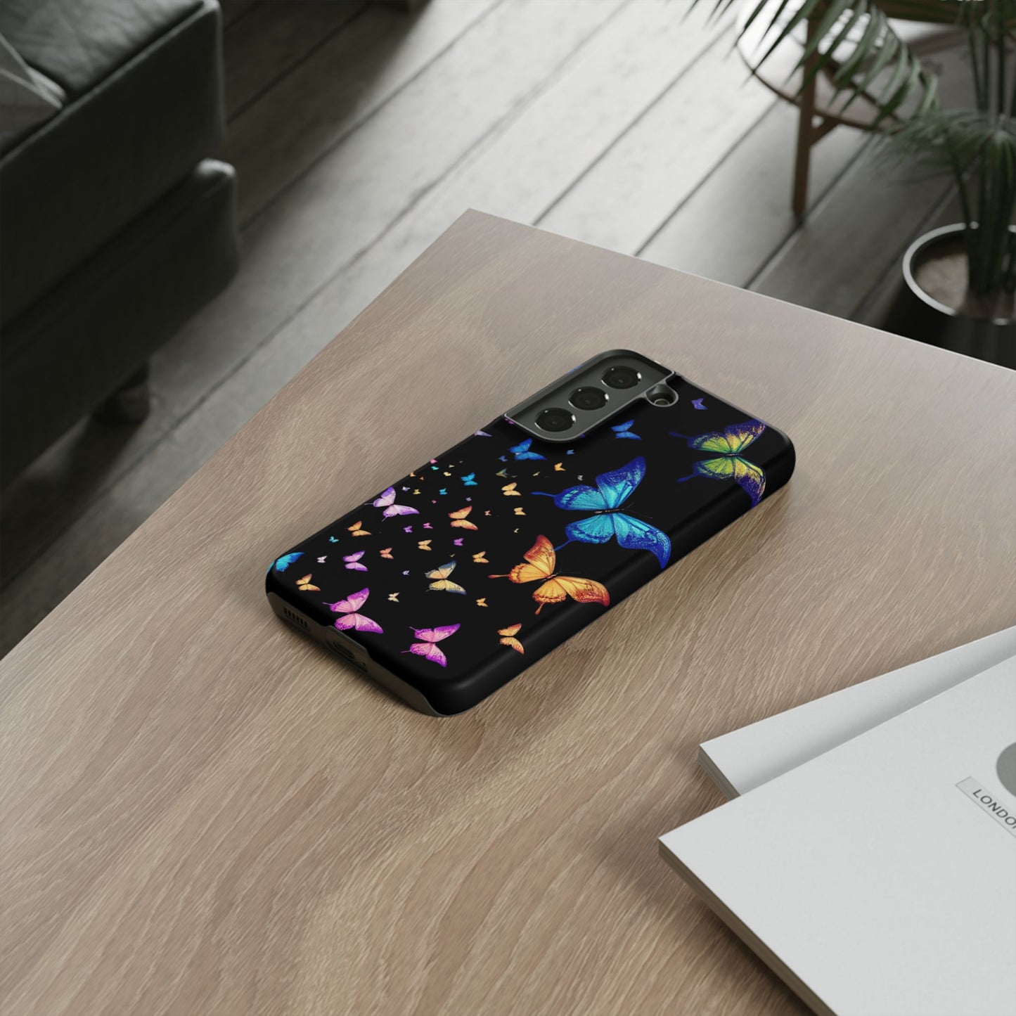 Samsung Galaxy Tough Case with Butterflies