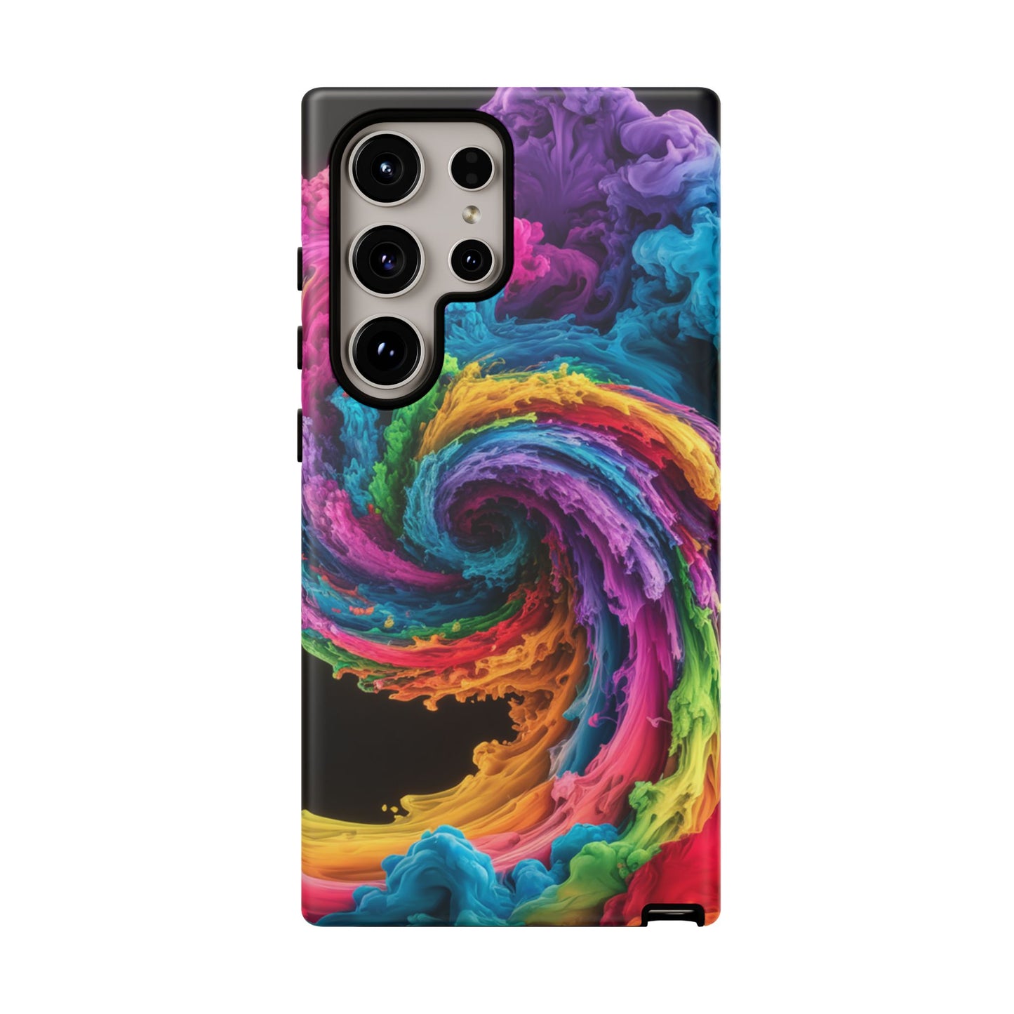 Phone Case - Colorful Swirl Design for Samsung Galaxy