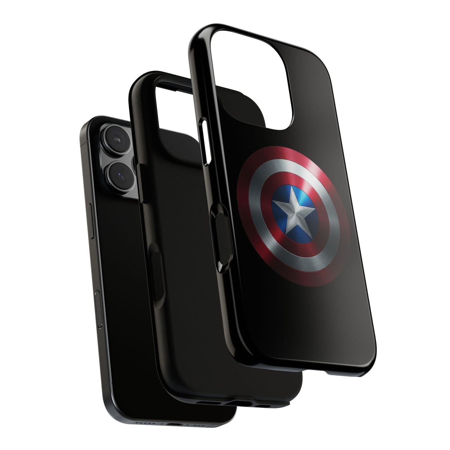 iPhone Case - Captain America Shield Design