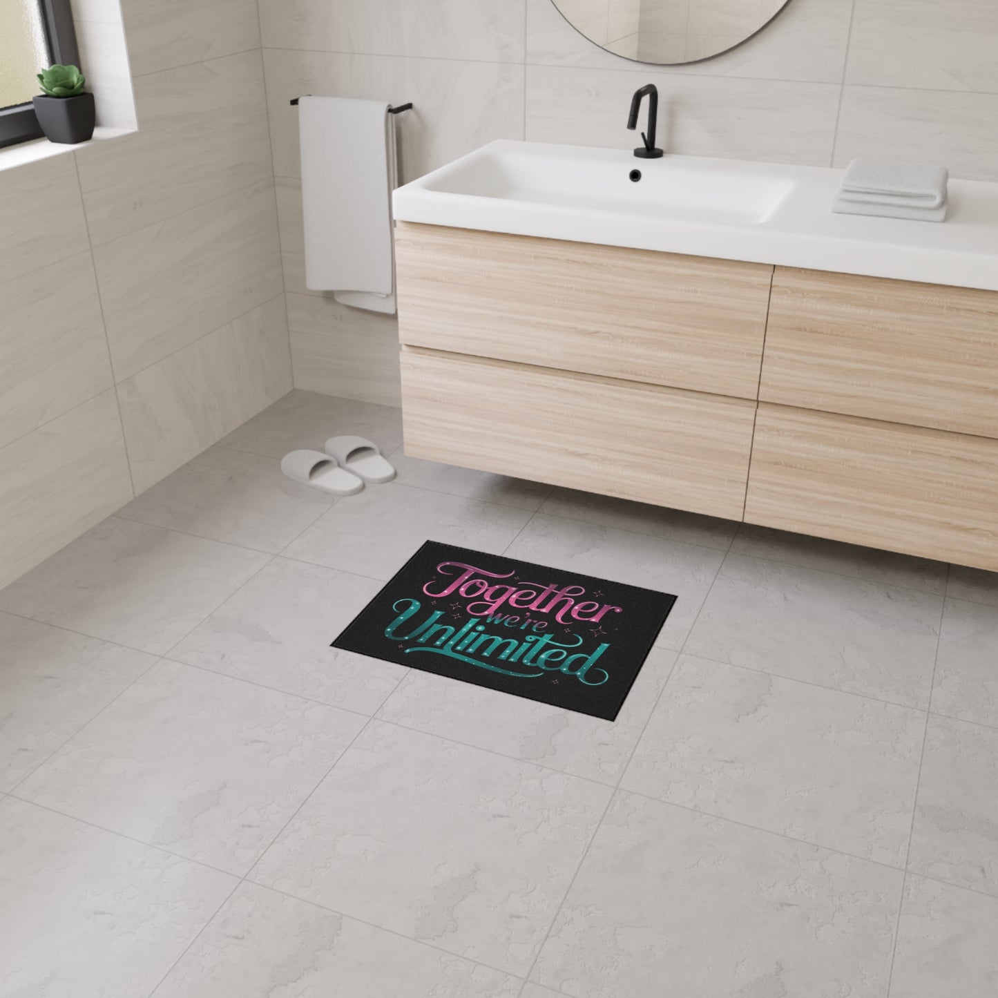 Floor Mat with Musical Quote Welcome Mat Door Mat Musical Home Decor