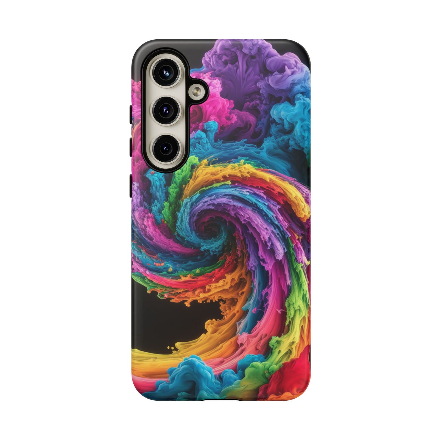 Phone Case - Colorful Swirl Design for Samsung Galaxy