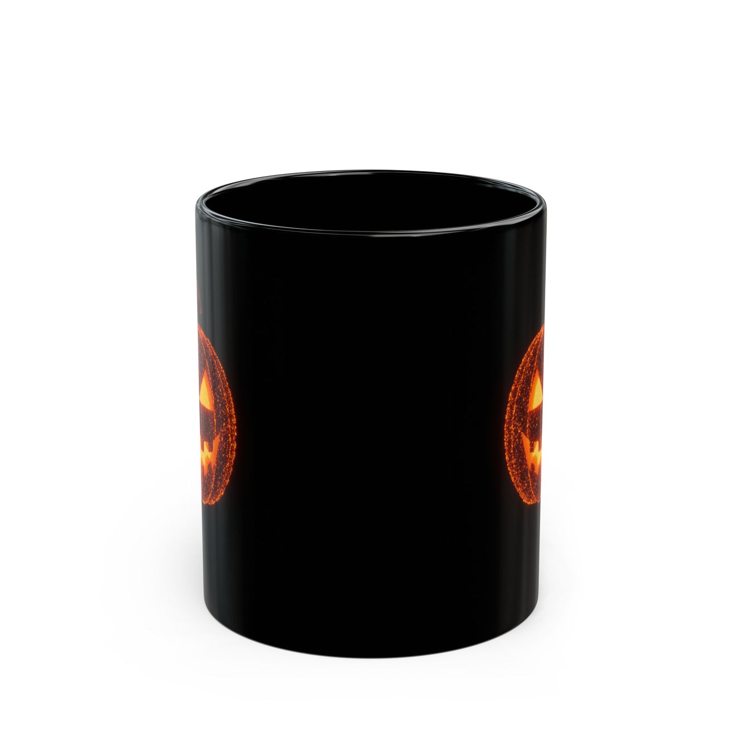Glowing Jack-o'-Lantern Halloween Mug | Bioluminescent-Inspired Pumpkin Design | Spooky Coffee Cup | 11oz 15oz Fall Gift Idea