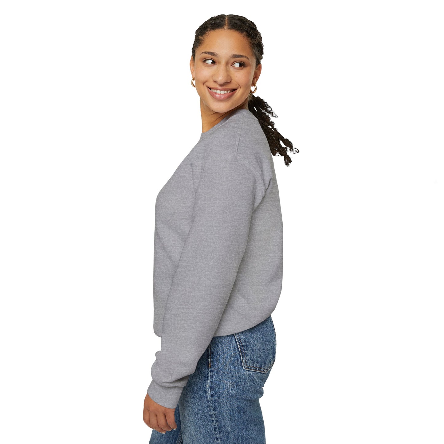 Spooky Grin Sweatshirt, Cartoon Ghost Face Crewneck, Halloween Grinning Ghost Sweatshirt, Cute Monster Smile Pullover, Spooky Season Graphic Sweat
