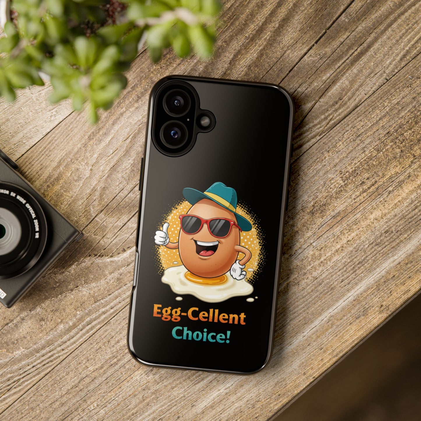 iPhone Case - Egg-Cellent Choice Pun Design