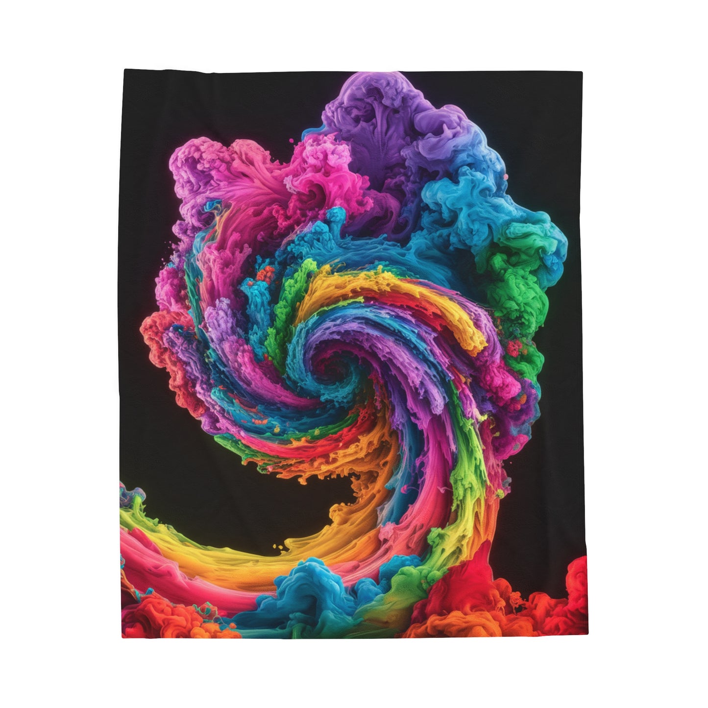 Colorful Swirl Blanket