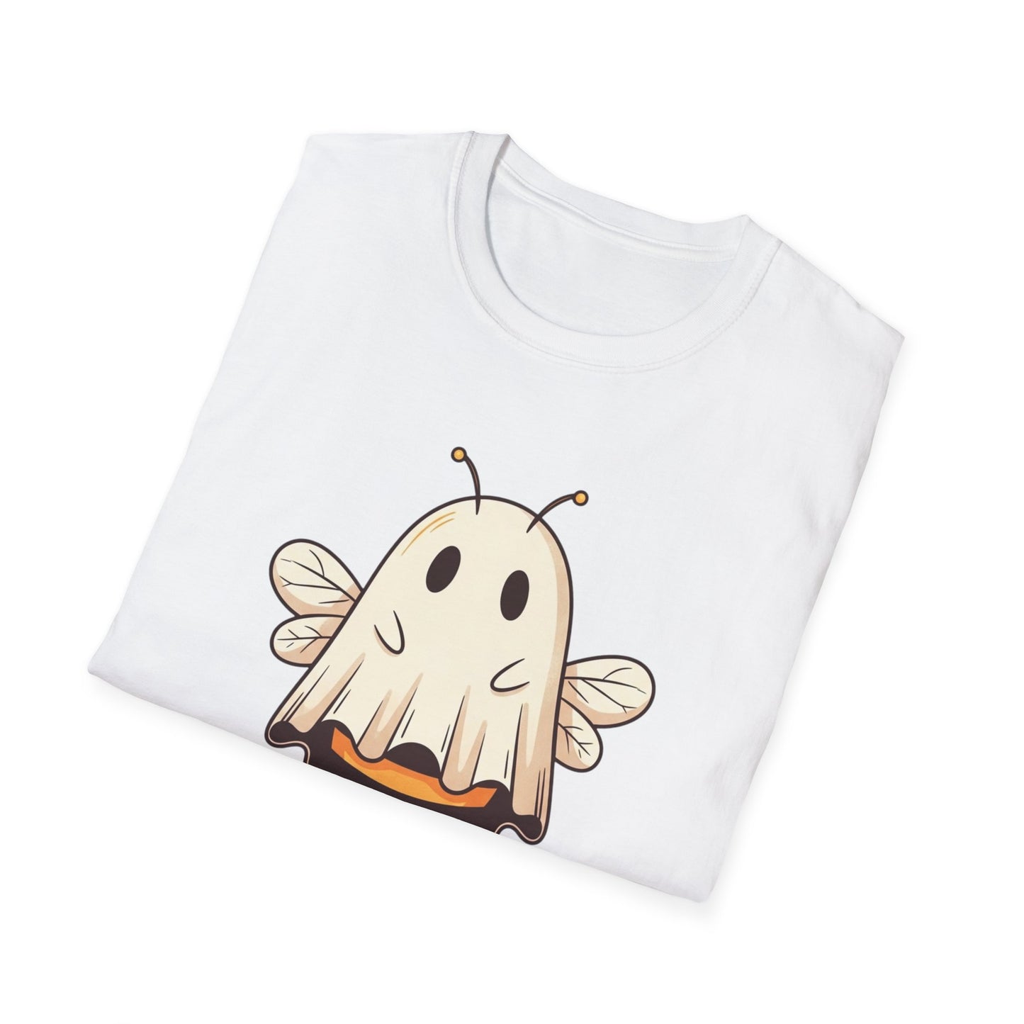 Funny Boo Bee Halloween Shirt – Cute Ghost Bee Costume Tee, Spooky Season Pun Shirt, Bee Lover Gift, Fall T-Shirt, Unisex Sizes